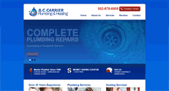 Desktop Screenshot of bccarrier.com